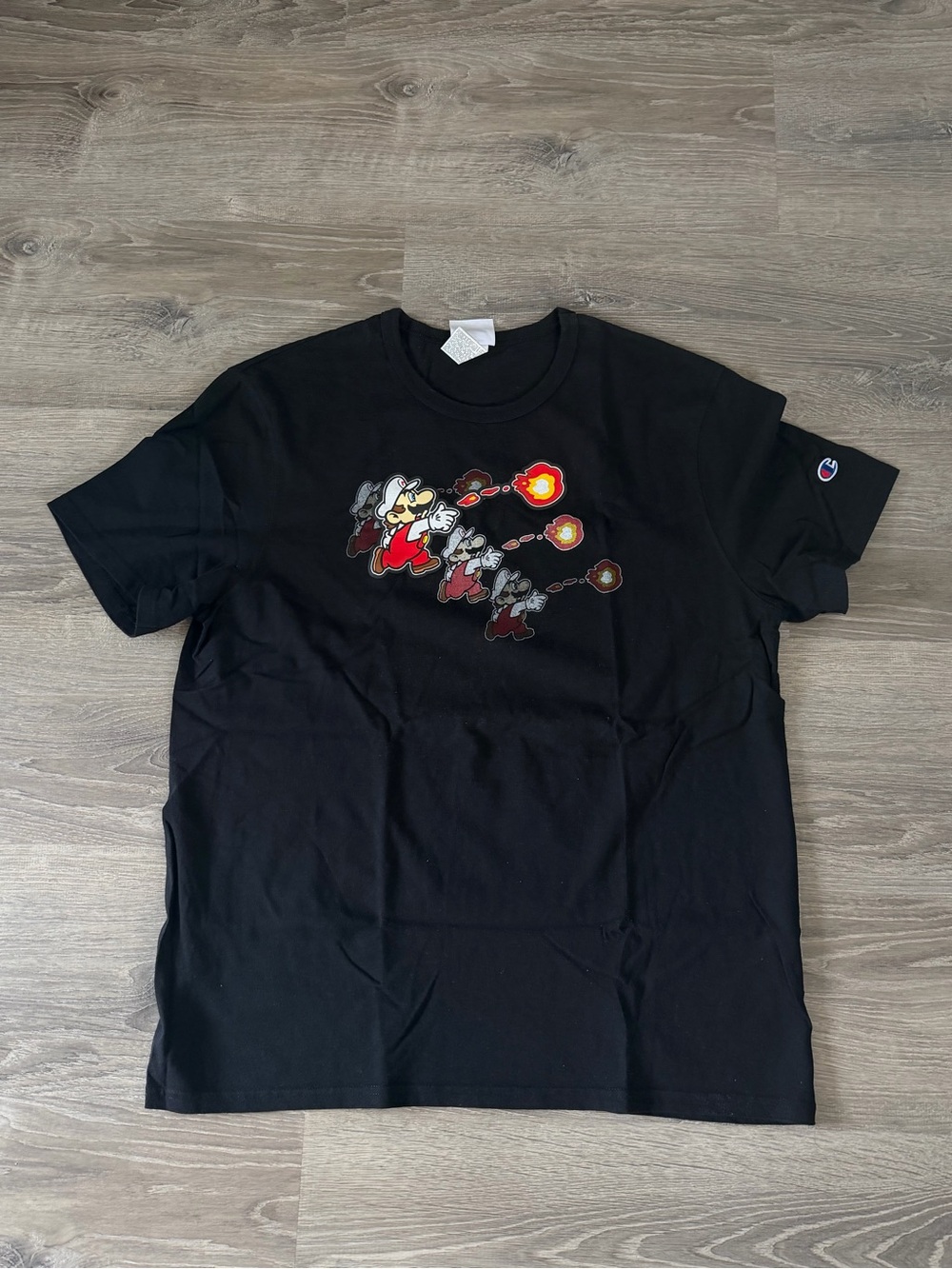Champion x Super Mario Bros Fireball T-Shirt